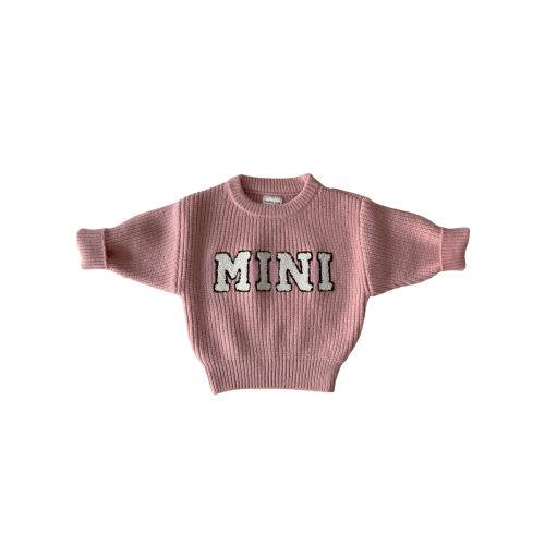 Mini Knit Sweater, Amour