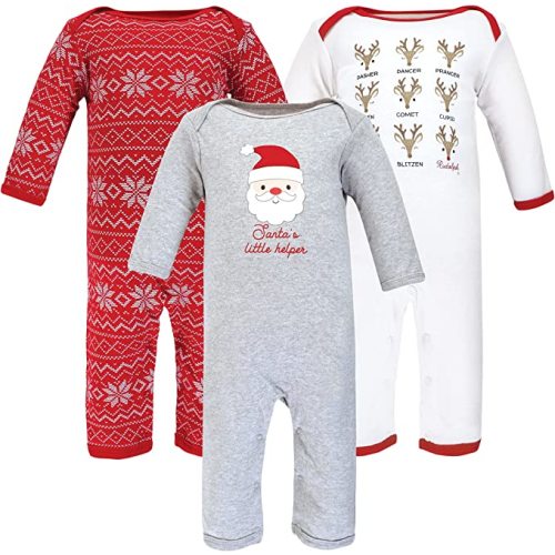 Hudson Baby Unisex Baby Cotton Coveralls - 3-6 Months