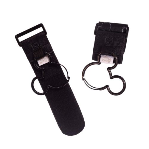 J.L. Childress Disney Baby Mickey Mouse Clip 'N Carry Stroller Hooks, Black