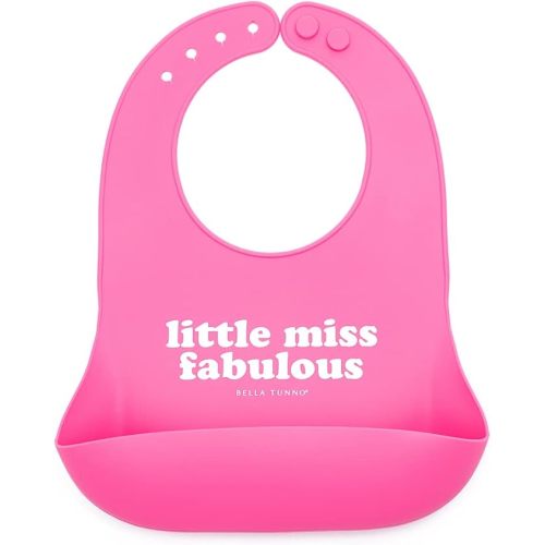 Bella Tunno Wonder Bib – Waterproof Silicone Bibs for Boys & Girls, Non-toxic & BPA Free Silicone Baby Bibs & Toddler Bibs