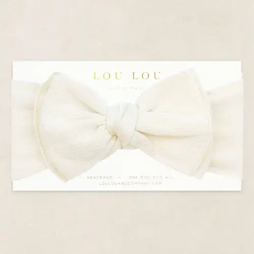 Knit Headband - Ivory