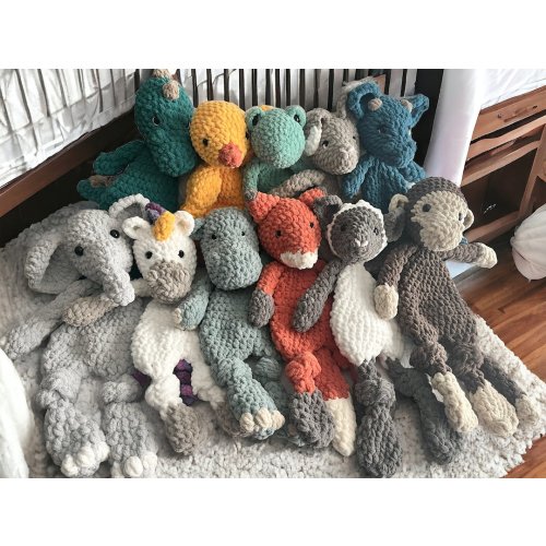 Custom crochet lovey animals for child, knit or crochet kids loveys, handmade animals, stuffed animal for little gift, gift for shower