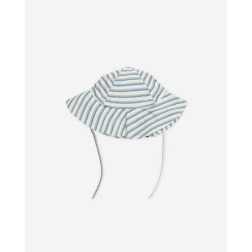 Floppy Swim Hat || Seafoam Stripe