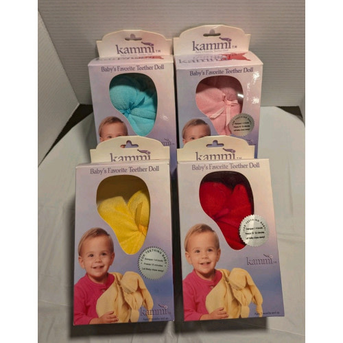 Baby Emporio Kammi Teether Doll Terrycloth. Ookie shower gift Soothing NEW