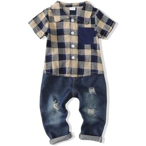 Baby Boy Clothes Toddler Infant Boys Outfits Shirt Top Pants Clothing Sets