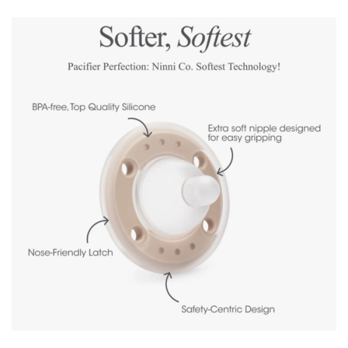 Ninni Pacifier Oatmeal 1 Pack