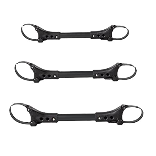 Beatifufu 3pcs Cart Connector Car Stroller Dual Adjustable Baby Stroller Connector Twins Stroller Car Accessories Adjustable Stroller Connector Component Universal Aluminum Tube