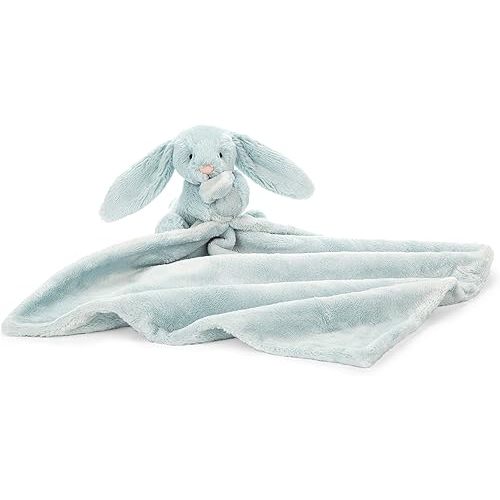 Jellycat Bashful Beau Bunny Baby Stuffed Animal Security Blanket