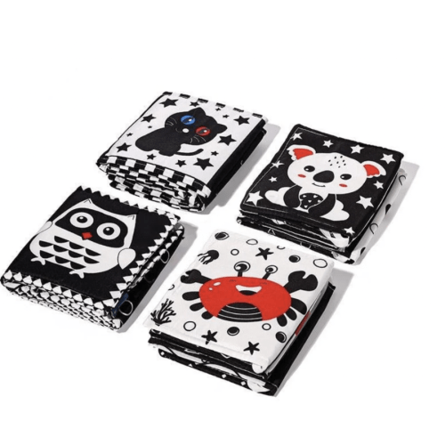 Montessori Newborn Contrast Book