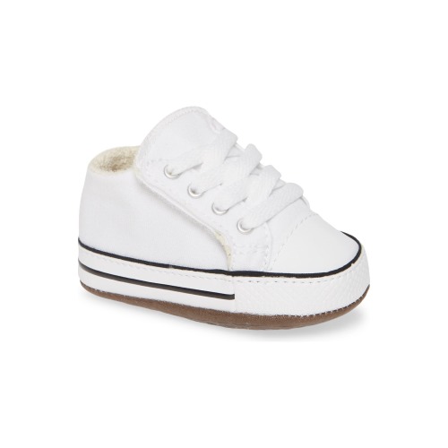 Baby Chuck Taylor® All Star® Cribster Low Top Crib Shoe, White/ Natural Ivory/ White