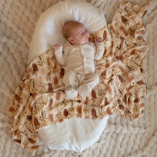 MUSLIN SWADDLE - Banksii – Milk & Poppy