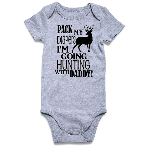 Loveternal Neutral Baby Girls Boys Cotton Romper Cute Saying Newborn Clothes 0-12 Months…