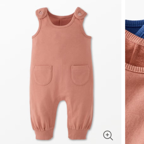 Baby French Terry Overalls