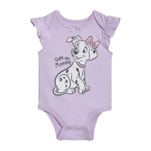 Baby Girls Short Sleeve 101 Dalmatians Bodysuit
