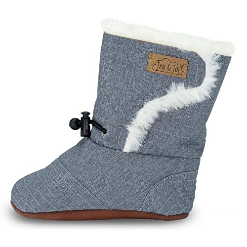 JAN & JUL Water-Resistant Winter Booties for Babies and Toddlers