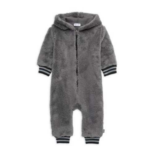 Baby Boy's Mido Hooded Faux Fur Coverall