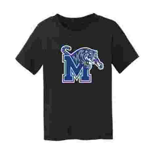 Infant Chad & Jake Black Memphis Tigers Logo T-Shirt