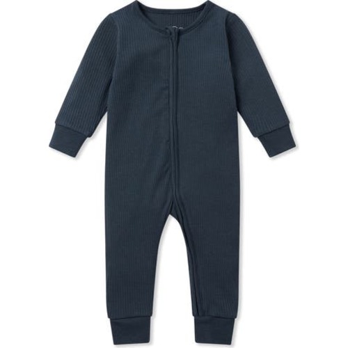 Rib Fitted One-Piece Romper