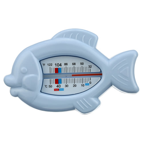 Bizzu Bath Thermometer Baby Bathing Essential, Adult Supervision Required, Blue