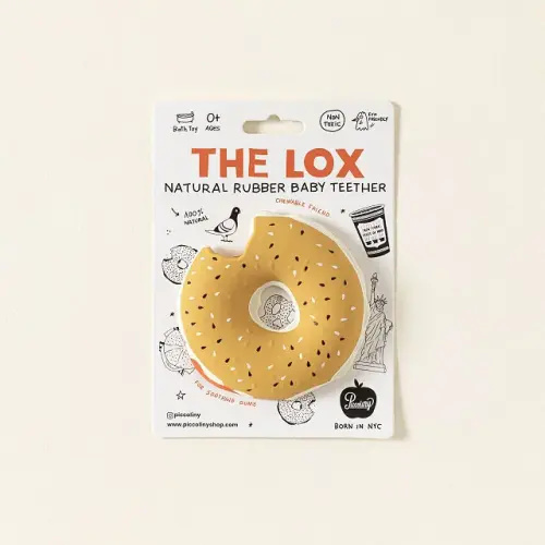 Bagel with Lox Teether