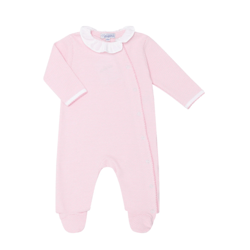 Pink Bubble Crossover Footie