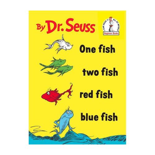 One Fish Two Fish Red Fish Blue Fish - Dr. Seuss - by DR SEUSS (Hardcover)