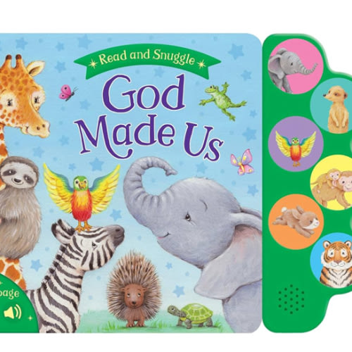 God Made Us - Interactive Story and Sound & Board Book for Toddlers, Ages 2 and Up - Part of the Tender Moments Series - 6 Button Sound Book