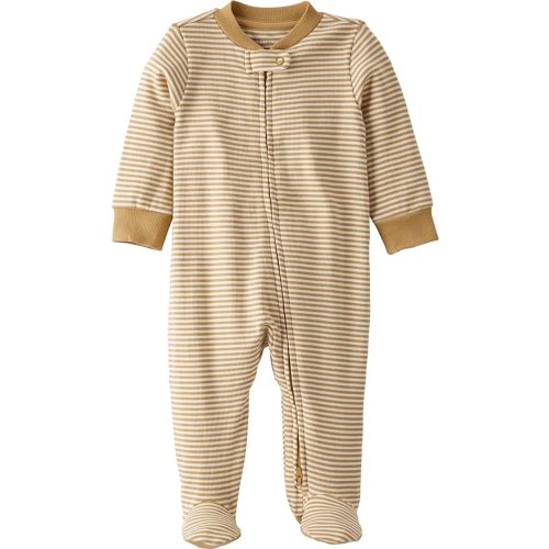 little planet by carter's Baby Sleep and Play Made with Organic Cotton - 6 Months - Striped Ochre