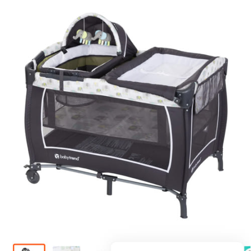 Lil' Snooze™ Deluxe II Nursery Center® Playard in Sockorama (Target Exclusive)