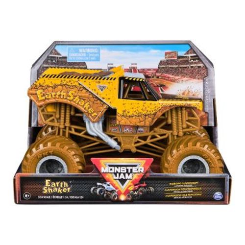Monster Jam 1:24 Scale Diecast Earth Shaker M23 Toy Vehicle
