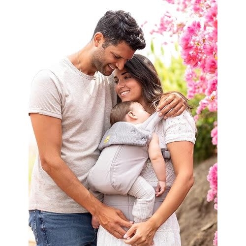 LÍLLÉbaby Complete All Seasons Ergonomic 6-in-1 Baby Carrier Newborn to Toddler - with Lumbar Support - for Children 7-45 Pounds - 360 Degree Baby Wearing - Inward & Outward Facing - Color Stone