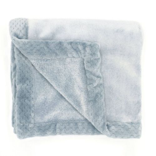 Aden + Anais Essentials Plush Blanket - Sea Blue