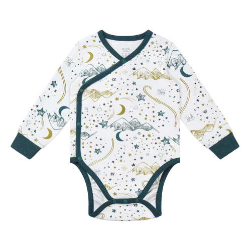 Long-sleeve kimono onesies | Nest Designs