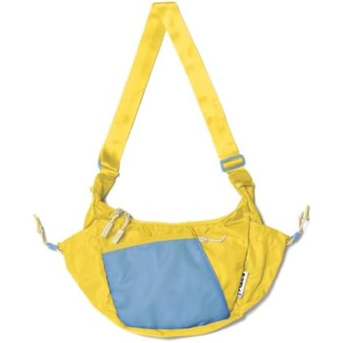 Baboon to the Moon Crescent Crossbody Bag – Water-Repellent Sling Bag for Women, Small Travel Purse, Lightweight Shoulder Bag