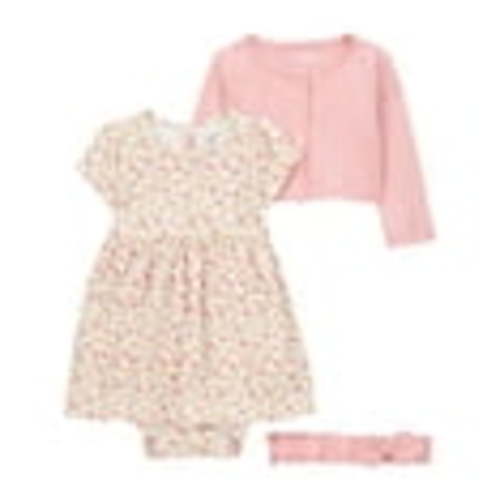 Carter's Child of Mine Baby Girl Dress Set, 3-Piece, Sizes Preemie-24 Months