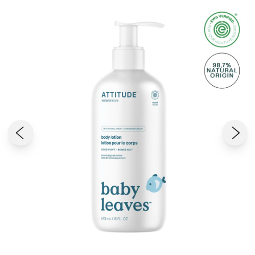 Body lotion