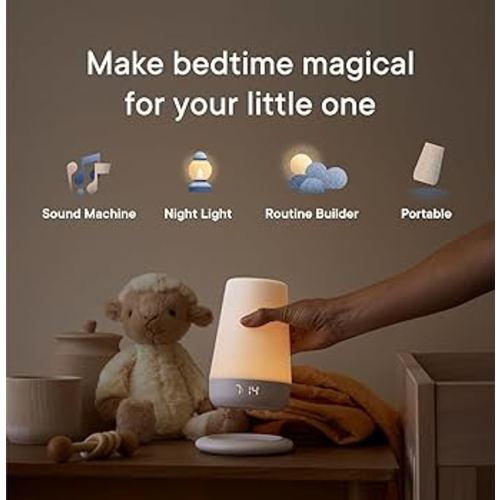 Amazon.com : Hatch Rest+ Baby & Kids Sound Machine | 2nd Gen | Child’s Night Light, Alarm Clock, Toddler Sleep Trainer, Time-to-Rise, White Noise, Bedtime Stories, Portable, Backup Battery (with Charging Base) : Baby