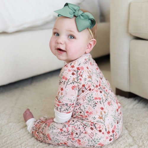 Autumn Blooms Convertible Zip Romper
