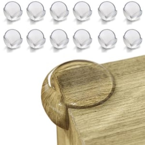 Clear Table Corner Protectors (12 pack)