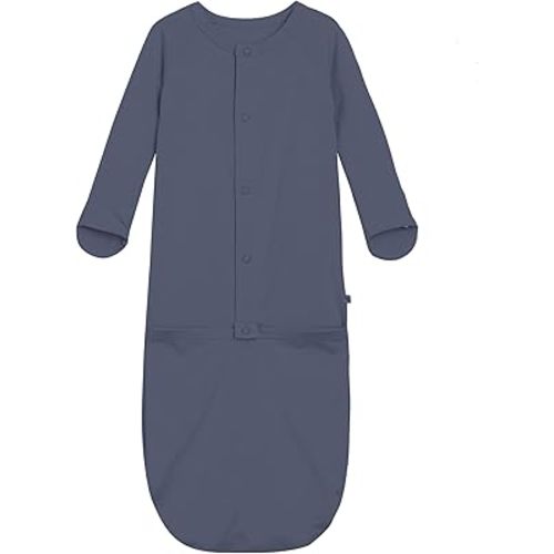 Viscose from Bamboo Baby Gown Newborn Preemie Sleeper Gowns Long Sleeve Nightgowns Unisex Infant Sleepwear