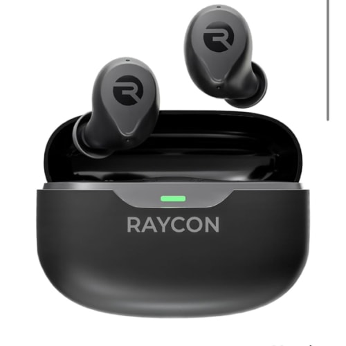 Raycon Everyday Earbuds (2024 Edition) - Bluetooth True Wireless in-Ear Buds with 32 Hours Playtime, Multpoint Technology, Extreme Comfort, and Active Noise Cancellation (Carbon Black)
