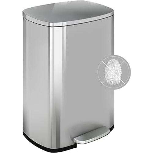 Trash Can 13 Gallon/ 50L Stainless Steel
