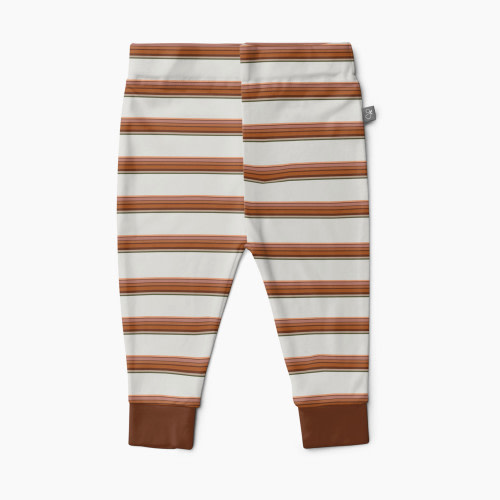 Goumi Kids Organic Cotton Knit Pant - Trail Mix, 12-18 M