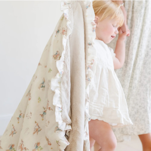 Peter Rabbit™ Muslin/Lush Blanket | Giftable Softness