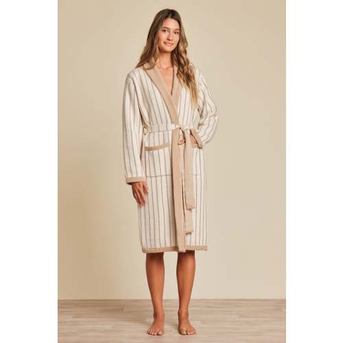 CozyChic® Cotton Pinstripe Robe