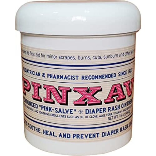 PINXAV Healing Cream, Fast Relief for Diaper Rash, Eczema, Chafing, Bed Sores, Acne, and Minor Cuts and Burns (16 OZ)
