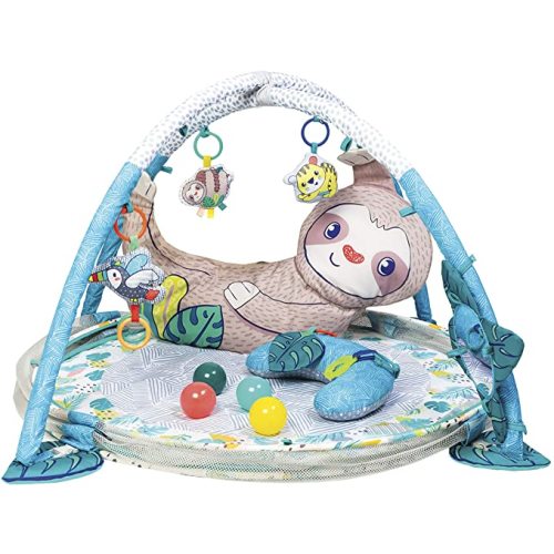 Jumbo Baby Activity Gym & Ball Pit - Combination Baby Activity Gym and Ball Pit for Sensory Exploration and Motor Skill Development, for Newborns, Babies and Toddlers - Multicolor