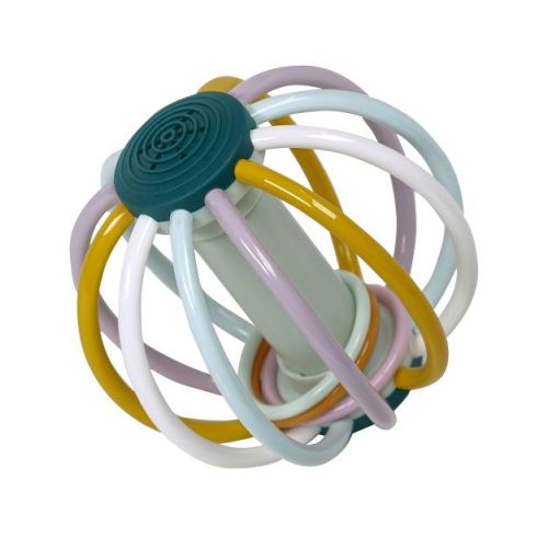 Manhattan Toy Comet Outer Space Themed Rattle and Teether Sensory Developmental Baby Toy