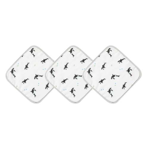 Orca Washcloth Set