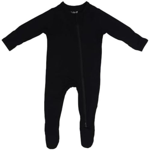 KYTE BABY Unisex Zipper Closure Footies, Rayon Made From Bamboo, 0-24 Months
